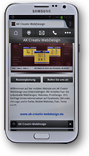 Mobile Website AK Creativ WebDesign