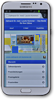 Mobile Website