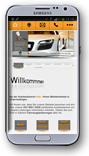 Mobile Website Autolackiererei Heß